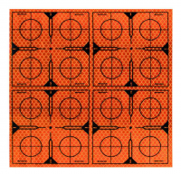 Отражатель пленочный RGK 90*90 мм (4 шт.), оранжевый