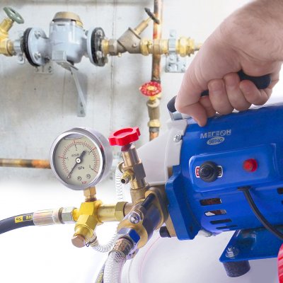 Электрический опрессовочный насос МЕГЕОН 98160